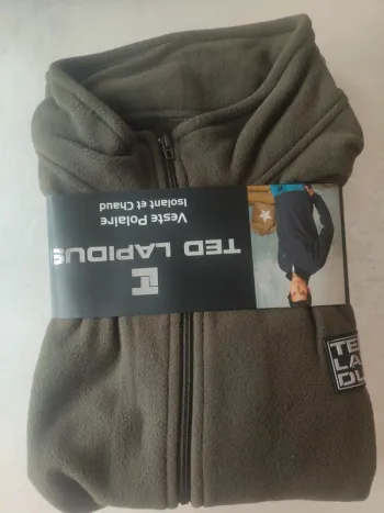 Veste polaire homme Ted Lapidus XXL kaki