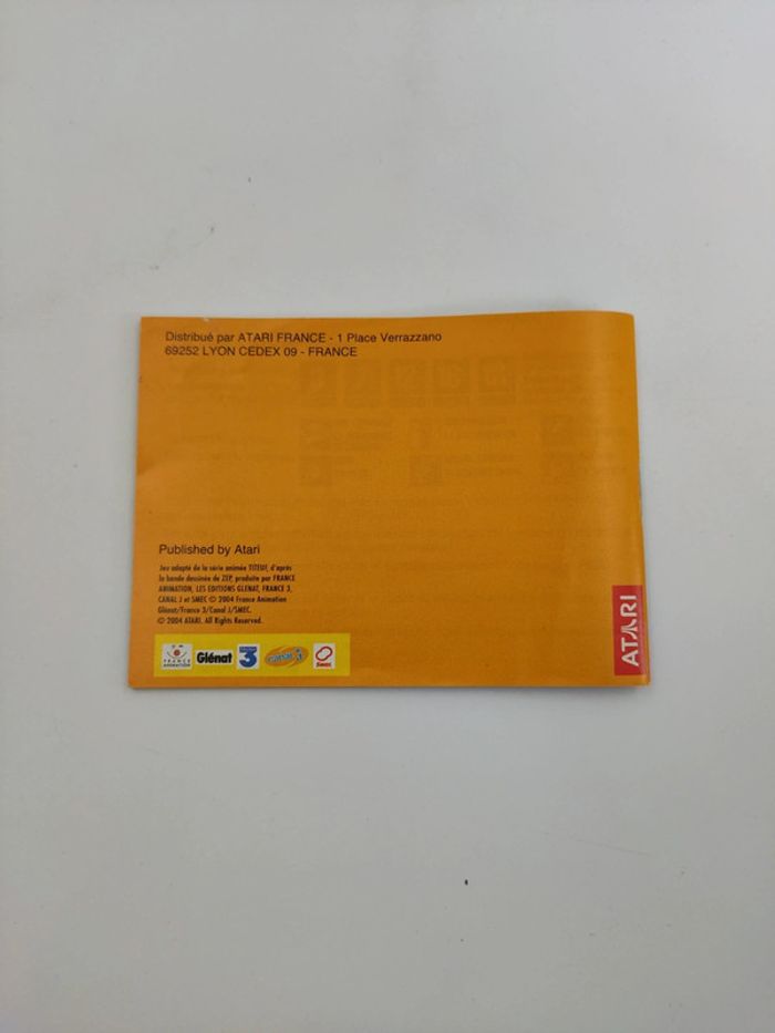 Game boy Advance GBA Nintendo titeuf 2 jeux en 1 mega compet ze gag machine - photo numéro 3