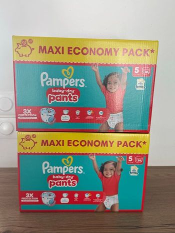 Couches Pampers pants taille 5