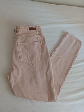 Pantalon rose Camaïeu coupe Mom Taille 36