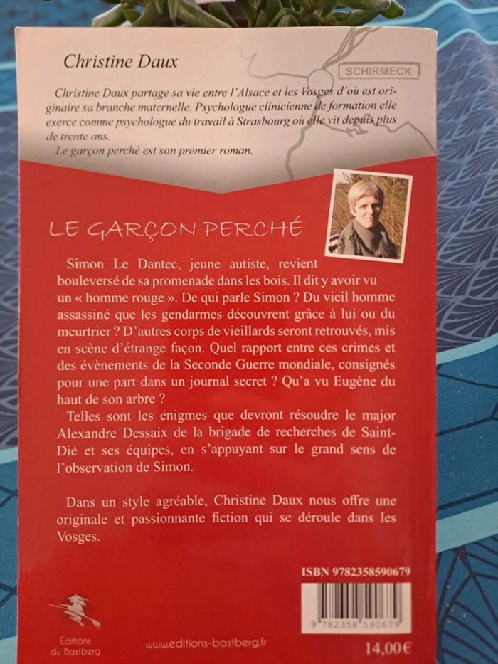 Livre Le Garçon Perché, Christine Daux - photo numéro 2