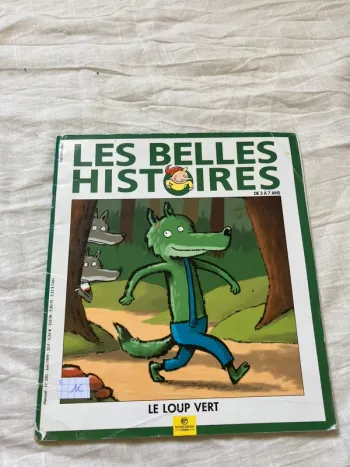 Magazine enfant – Les Belles Histoires de 3 à 7 ans : Le Loup Vert