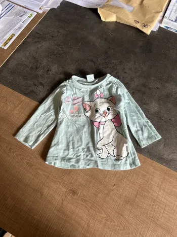 T-shirt manches longues bébé fille, Disney baby, 9 mois