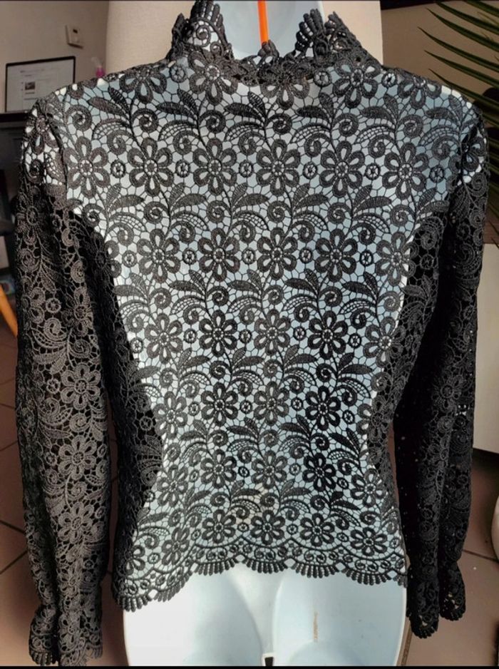 Superbe gilet dentelle - photo numéro 4