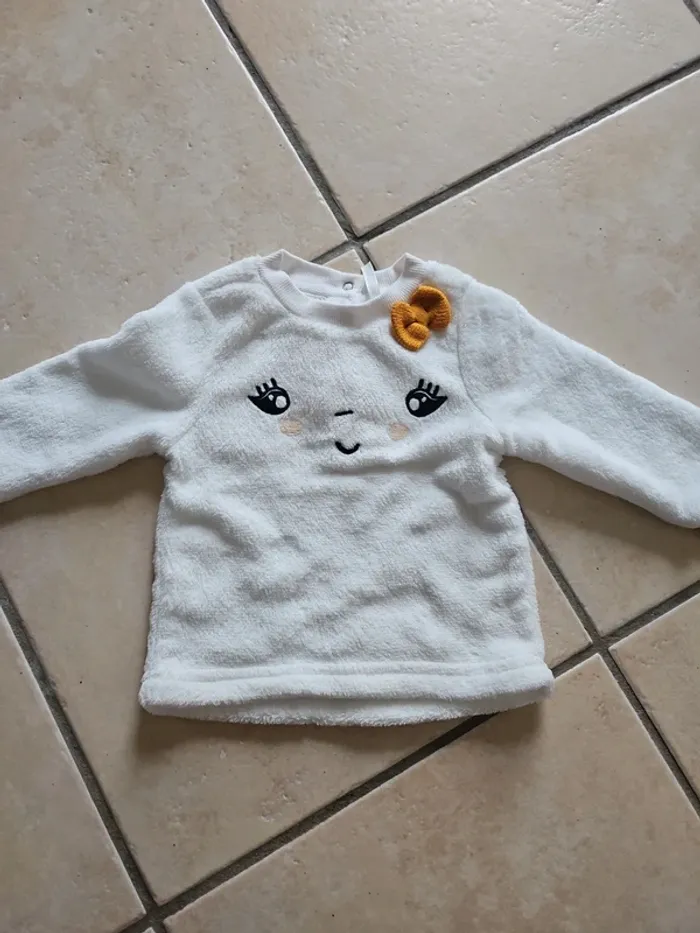 Lot de 2 pulls hiver bebe fille - photo numéro 3