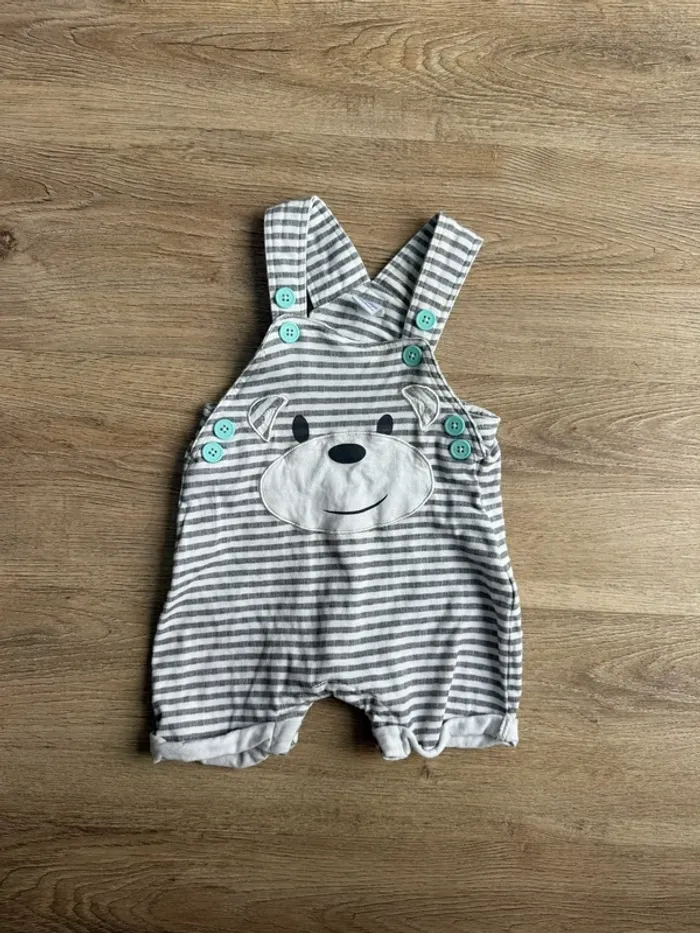 Ensemble Salopette DopoDopo garçon bébé 1 2 mois très bon état réduction sur lot