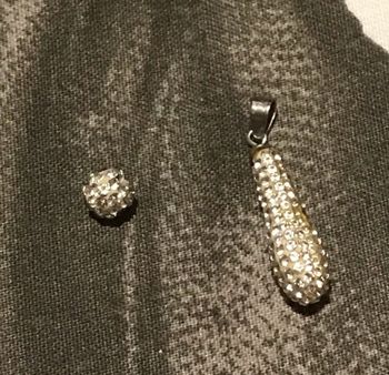 # Lot2 pendentifs en argent