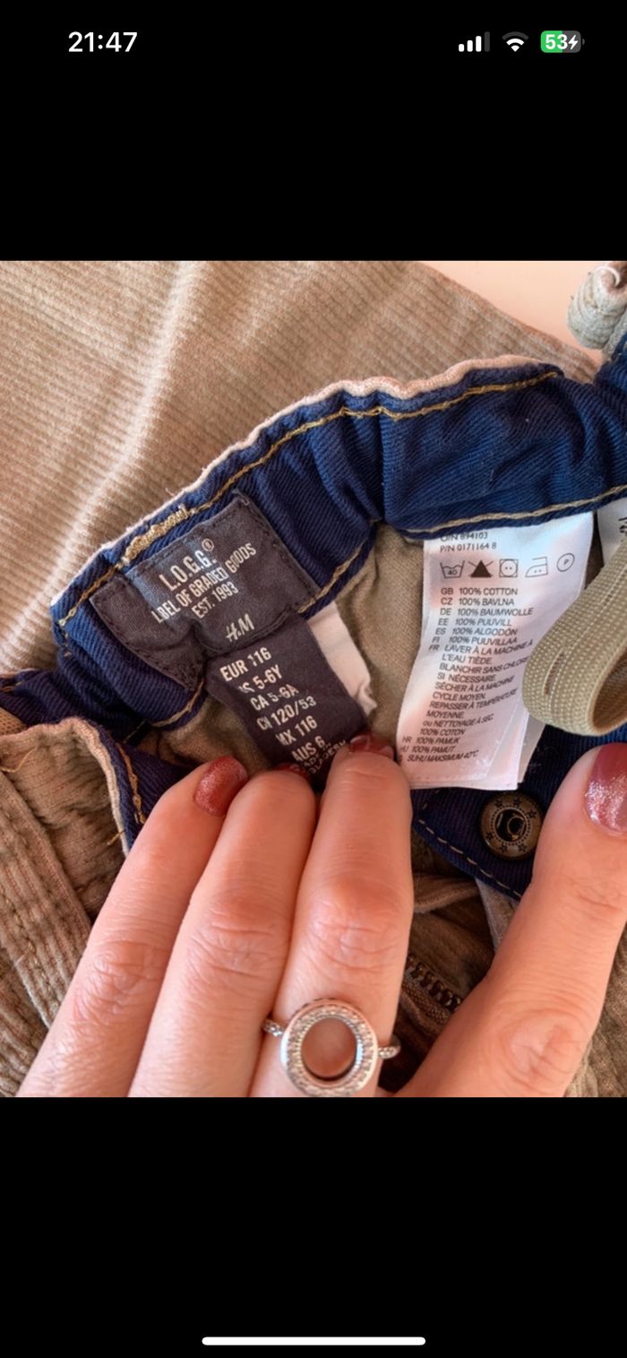 Lot pantalon et chemise - photo numéro 4