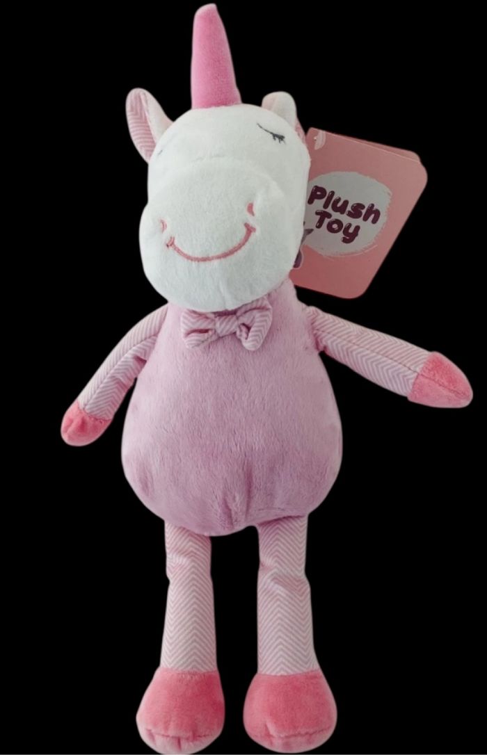 ❤️B5739 Doudou peluche Licorne Rose Plush Toy Oeko Tex Unicorn Plush