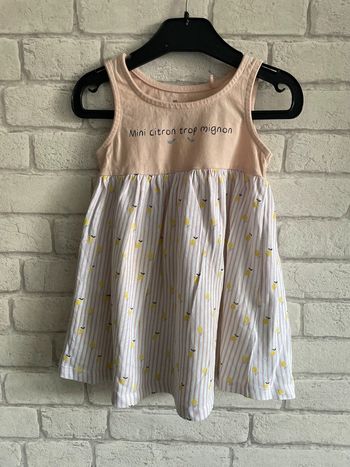 Robe Mes Petits Cailloux taille 18 mois