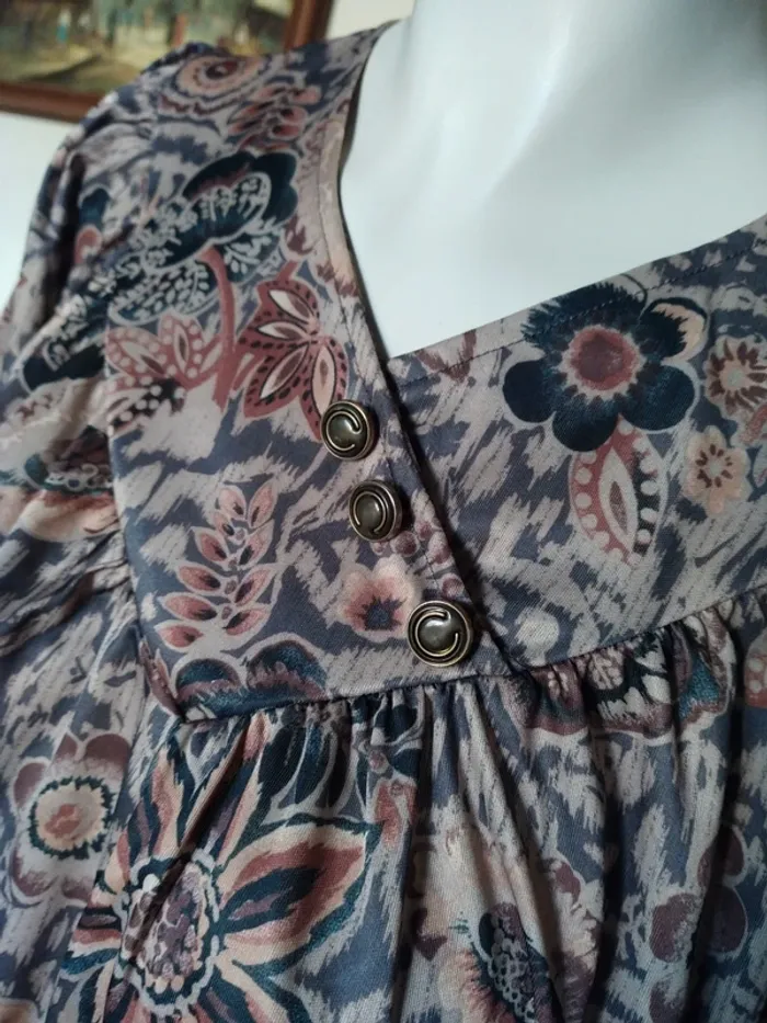 Robe vintage demi saison automne hiver dress retro - photo numéro 2
