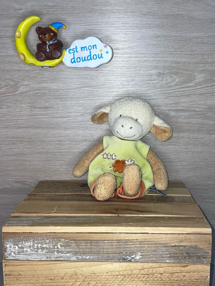 MD177 doudou mouton 🐑 mots d’enfants