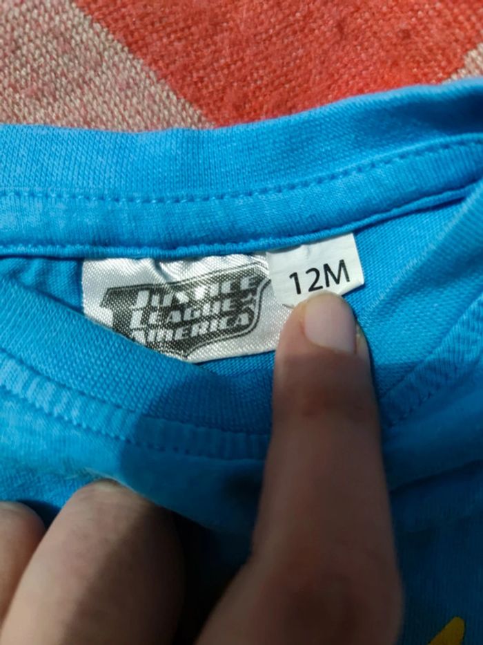 T-shirt Batman je peux pas j'ai biberon T.12 mois - photo numéro 2