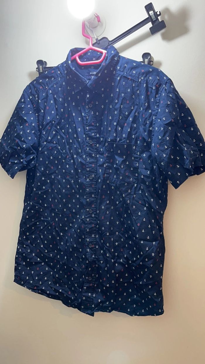 Chemise homme manches courte