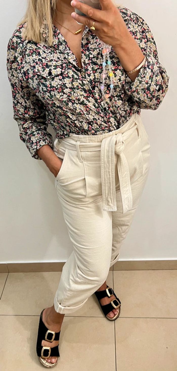 🌺Chemise fleurie Taille L-XL - photo numéro 5