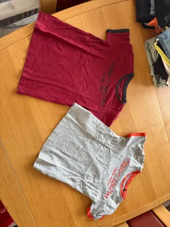 2 t-shirt garçon