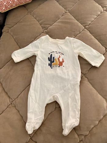 pyjama bébé 0M Mixte 🦙