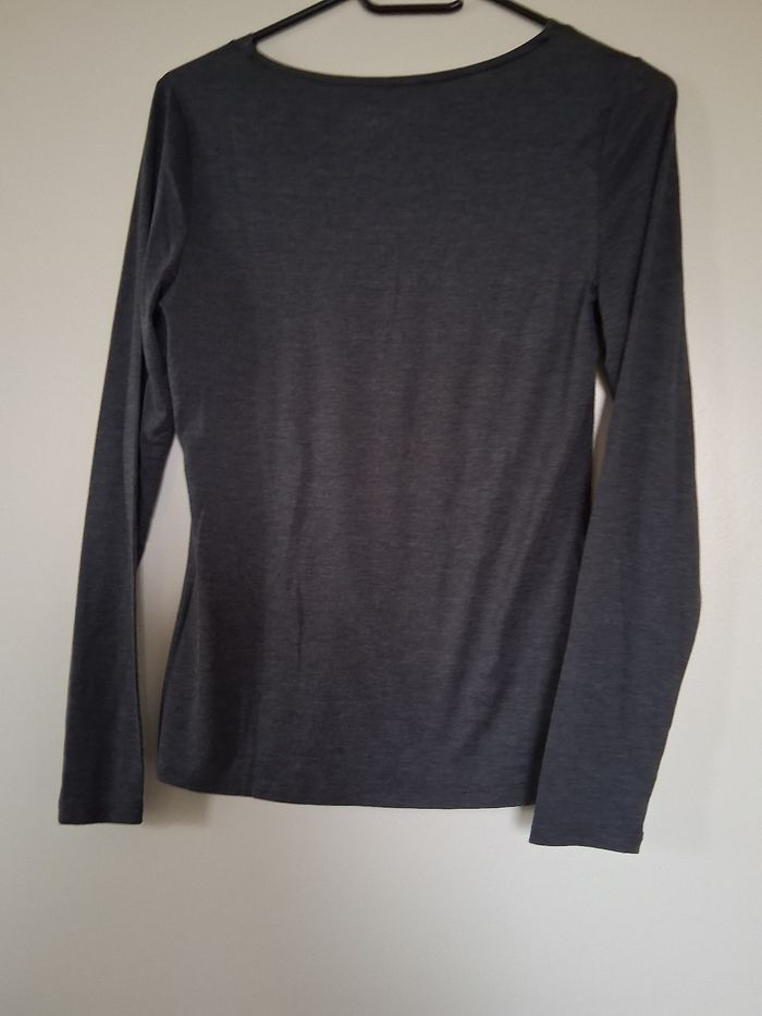 Sweat shirt gris ' t- XS" CAMAIEU - photo numéro 2