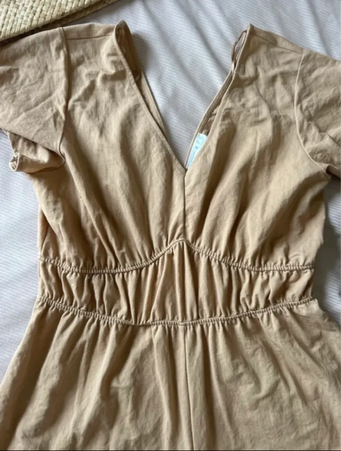 Combi short, crème Primark taille M - photo numéro 2