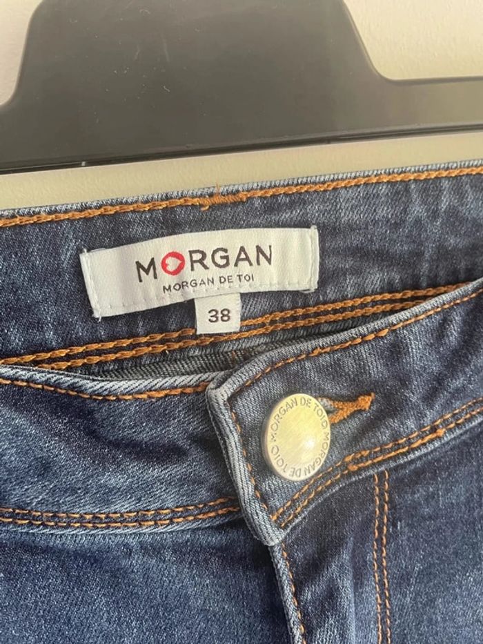 Jean bleu détails poches Morgan - photo numéro 2