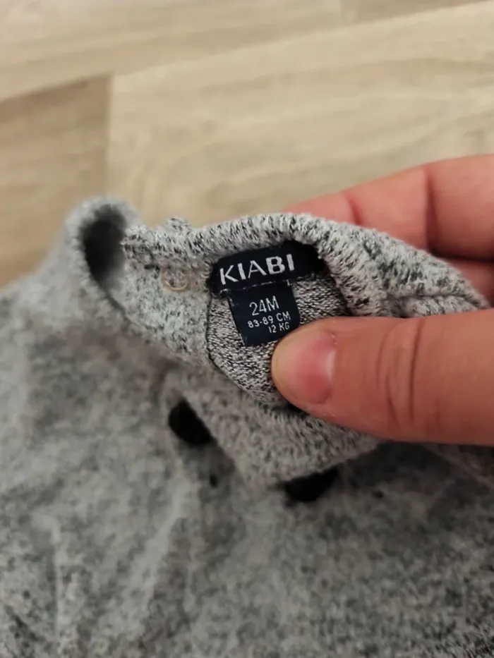 Robe manches longues taille 24 mois marque Kiabi - photo numéro 3