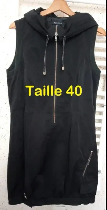 Robe noire Brandtex Taille 40