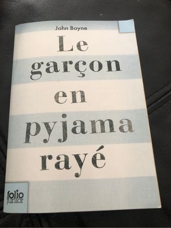 Livre le garçon en pyjama rayé