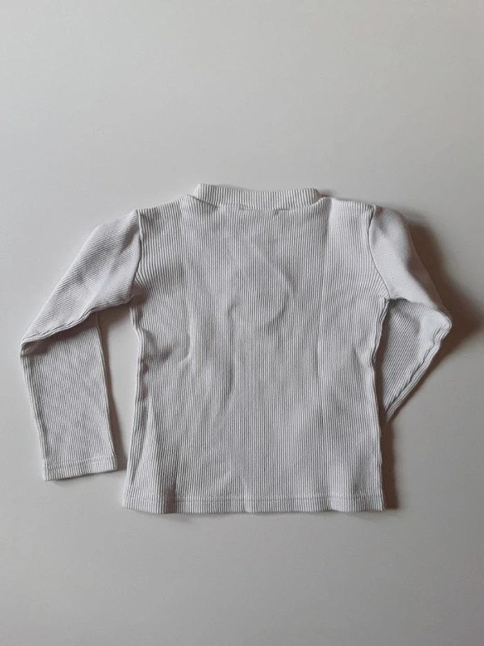 T-shirt col cheminée Tartine et chocolat - photo numéro 3
