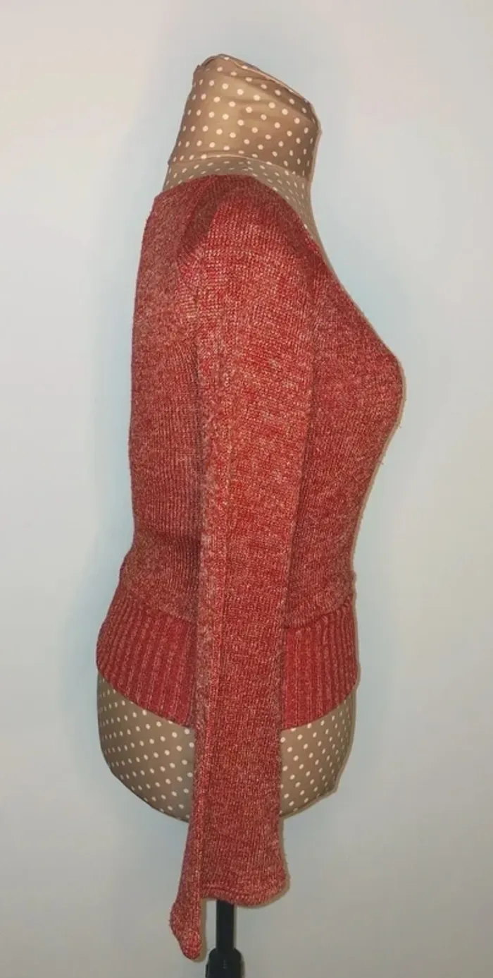 Pull rouge femme, Please, taille S - photo numéro 5