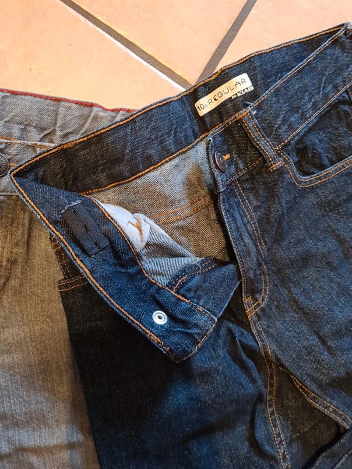 2 jeans régular 10 ans - photo numéro 3