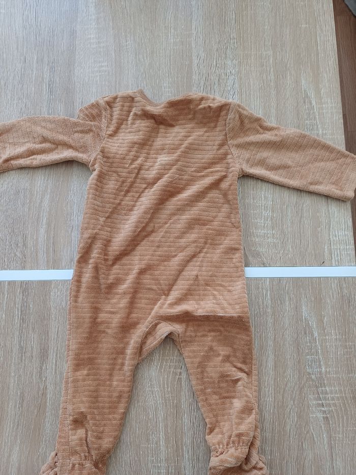 Pyjama marron bébé 9 mois - photo numéro 2