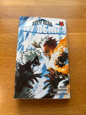 Manga my hero academia 36 espagnol neuf