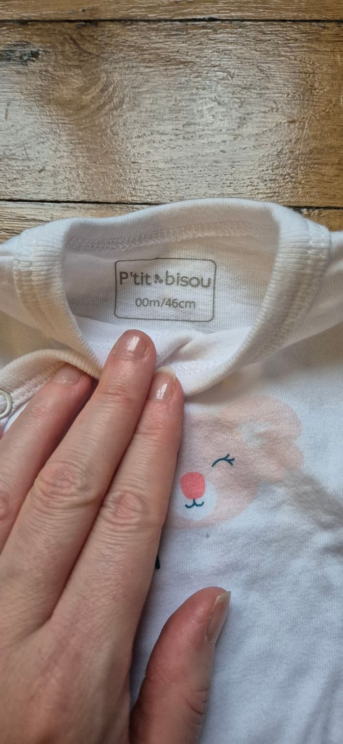 Lot bébé fille 00mois naissance 46cms - photo numéro 3