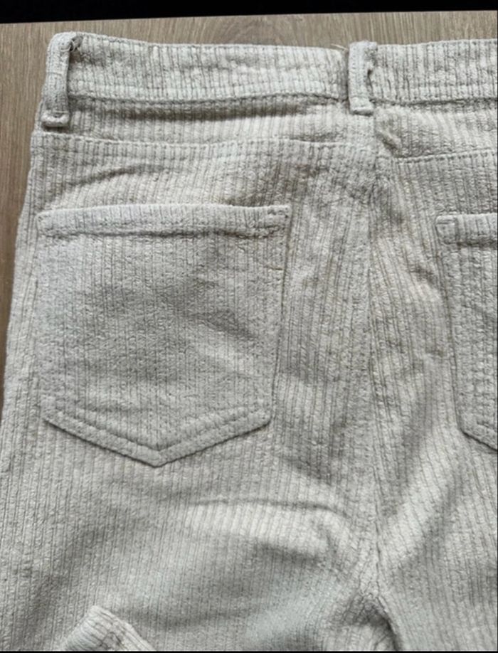 Pantalon velours côtelé neuf beige sable taille 36 Original Pants - photo numéro 6