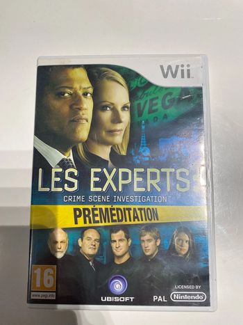 Jeu Wii Les Experts