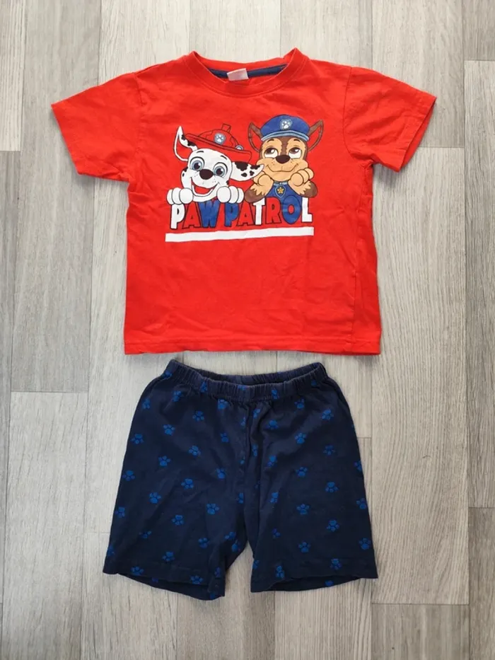 Pyjama été Pat patrouille 5 ans