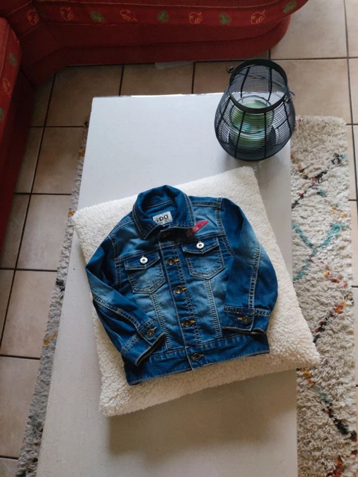 #Veste en jean 12 mois