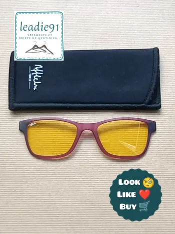 clips lunettes + étui Afflelou