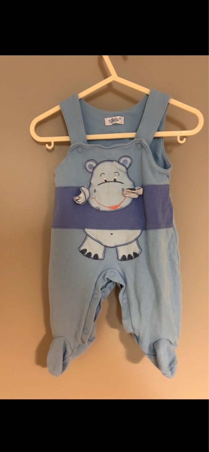 Salopette hippopotame