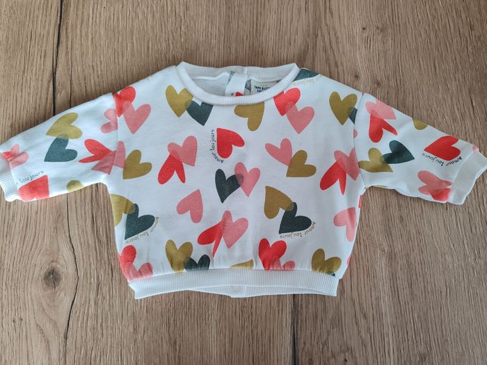 Sweat bébé fille 3 mois