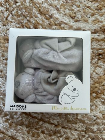 Chaussons gris Koala maison du monde