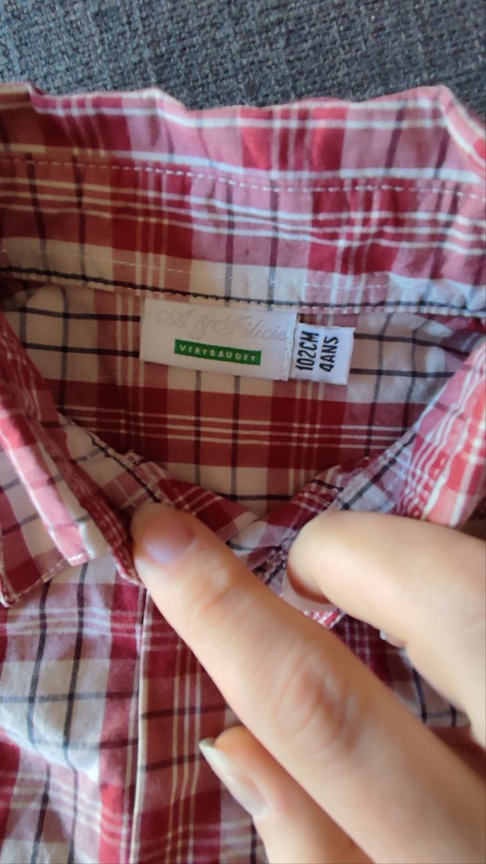 Ensemble chemise et gilet sans manches GAP/Verbaudet - photo numéro 5