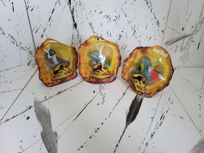 1527 - Lot figurines imaginext jurassic world dinosaure Mattel