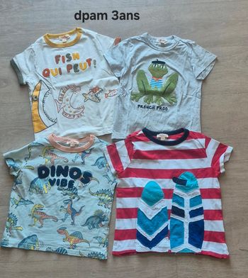 Lot Tee-shirt dpam