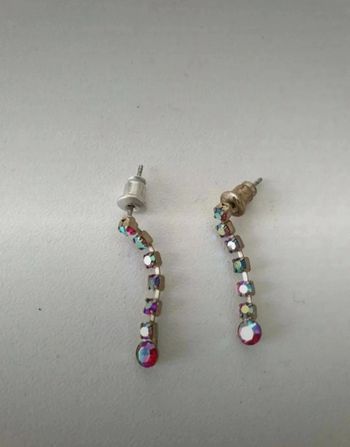 Boucles d'oreilles rouge