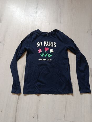 Tee-shirt manches longues marque Kiabi taille 12 ans