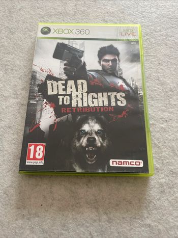 Dead to rights retribution Jeu Xbox 360 Complet PAL FR