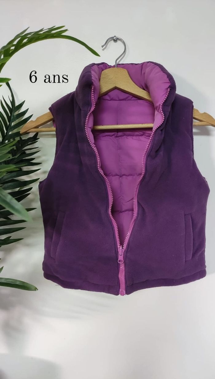 Doudoune sans manche réversible enfant - photo numéro 4