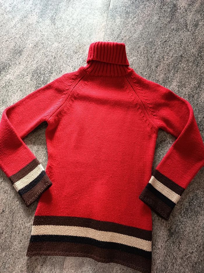 Pull col roulé taille s cinoche - photo numéro 4