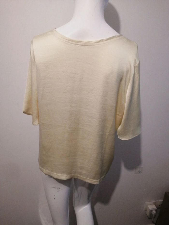 autre haut et t-shirt MNG jaune taille L - photo numéro 2